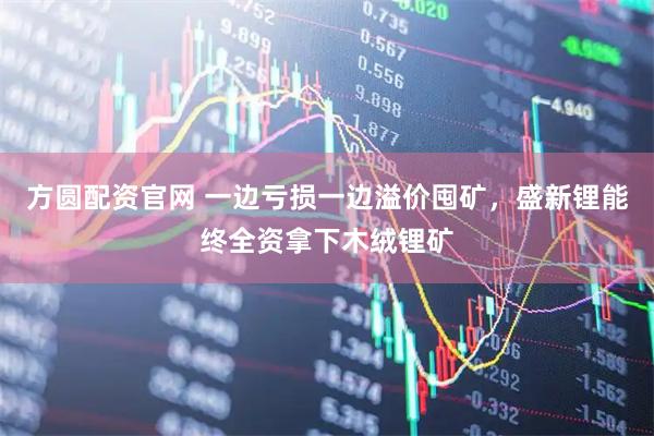 方圆配资官网 一边亏损一边溢价囤矿，盛新锂能终全资拿下木绒锂矿